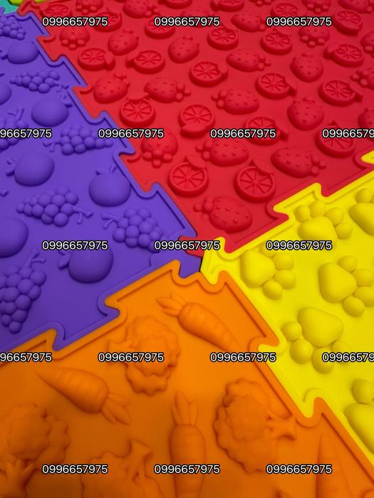 Ортопедичний килимок / ортопедичний пазл / модульний килимок ‼️8 штук