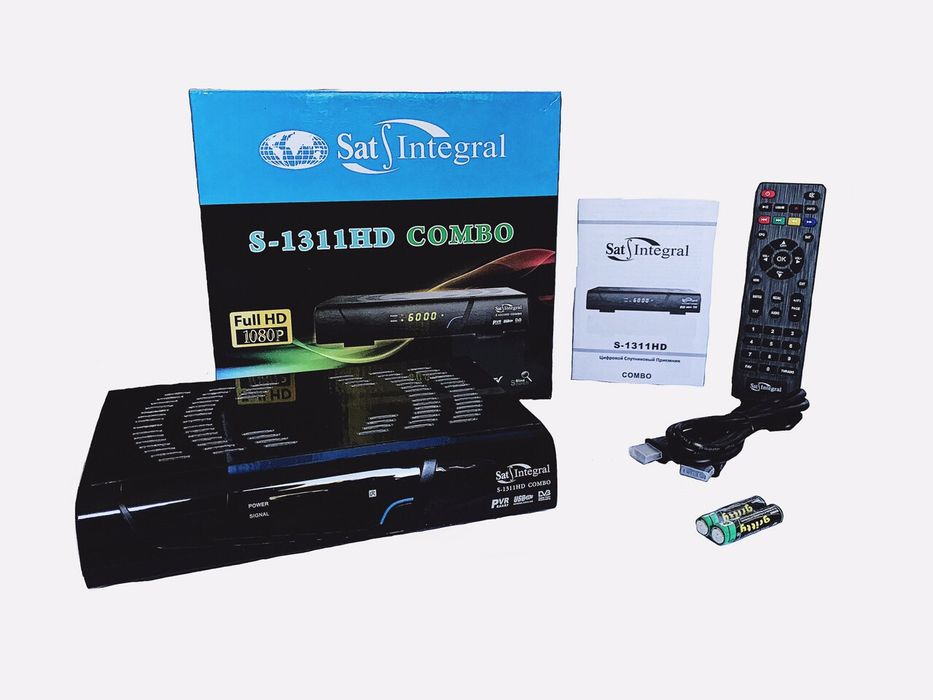Супутниковий ресивер Sat-Integral S-1311 HD Combo — Тюнер