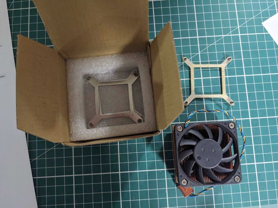 Cooler PGA989 (servidor) totalmente em cobre