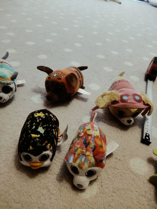 Maskotki zestaw 8 szt