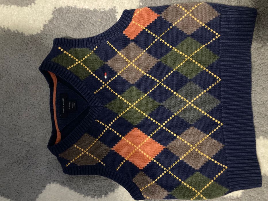 Kamizelka, bezrękawnik Tommy Hilfiger 6-9 m-cy