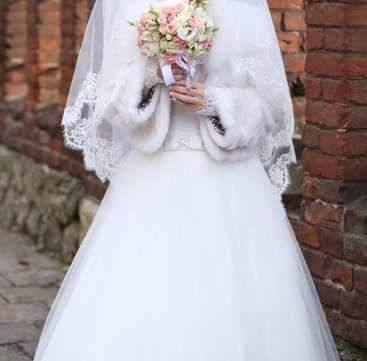 Весільна сукня з італійським мереживом