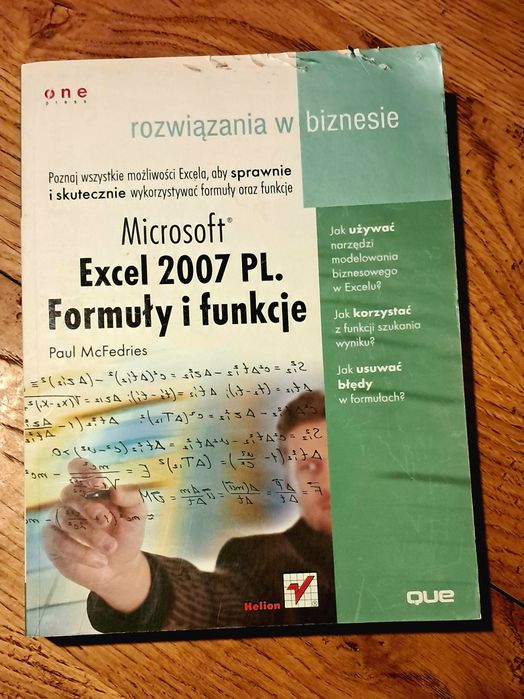 Excel 2007 PL Formuły i funkcje rozwiązania w biznesie Paul McFedries.