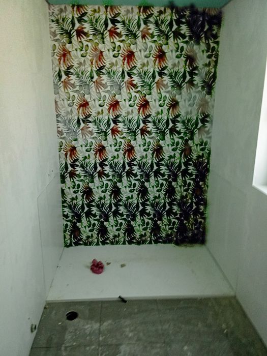 Pintura e ladrilho