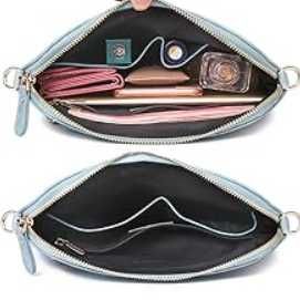 Aphison Torebka crossbody z długim paskiem żółta