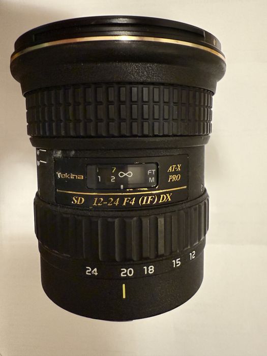 Objectiva Tokina ATX-Pro 12-24mm f4 IF DX - encaixe EF