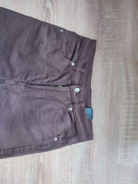 Spodnie brązowe H&m