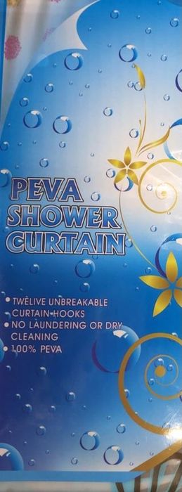 Штора в ванну 180 на 180 см, матеріал Peva