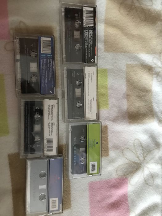 Cassets de musicas em bom estado