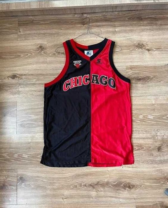 Koszulka Starter Chicago Bulls Vintage retro 90s nba basketball Jordan