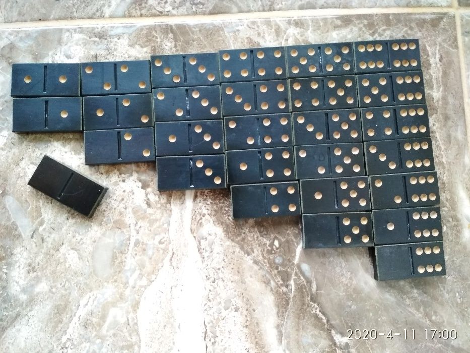 Домино рєтро из 60-х годов СССР, АЛЕКСАНДРИЯ,редкое, состоян