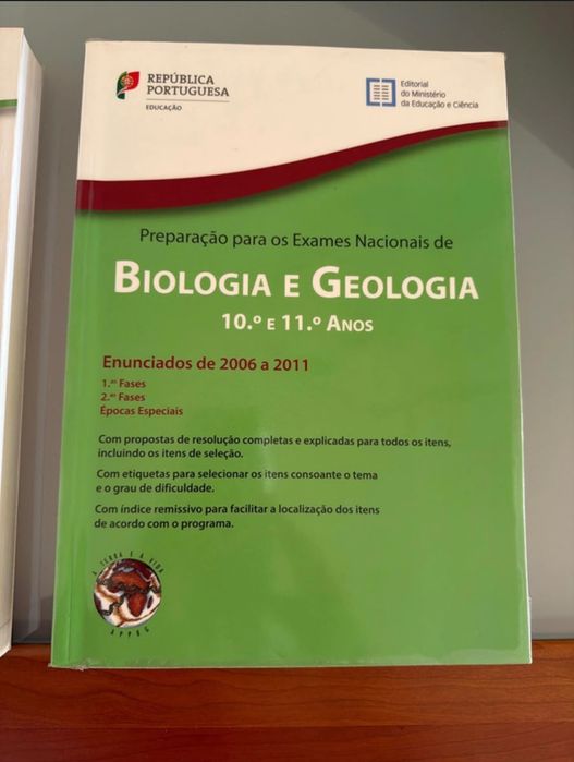 Pack de Preparação para Exames Nacionais - Biologia e Geologia - 10º e 11º Anos
Muito bom