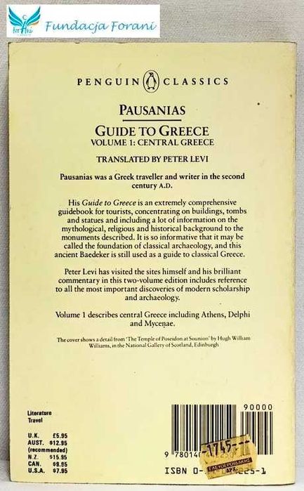 Guide to Greece, Volume 1: Central Greece - K9583