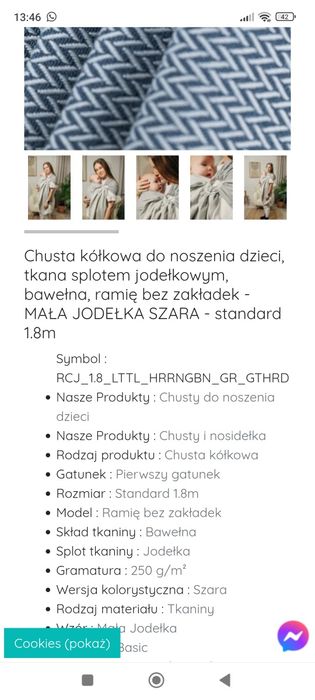 Chusta kołowa Lennylamb