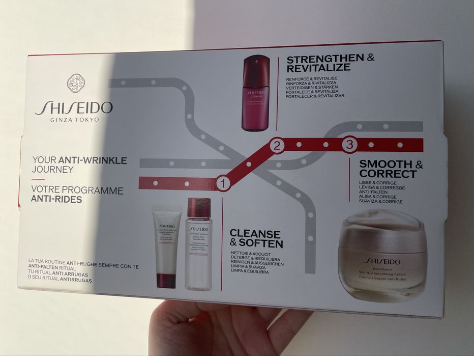 Shiseido Benefiance Wrinkle Smoothing Cream 50ml (pusty flakon)