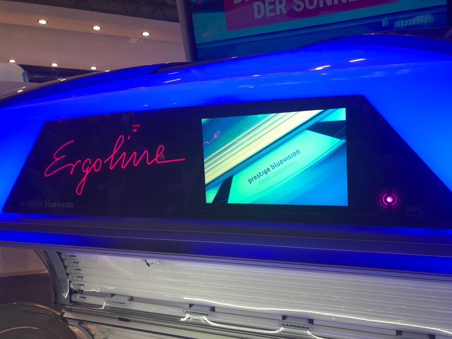 Solarium Ergoline Prestige Bluevision