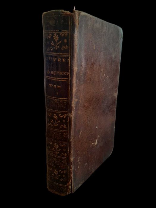 Livro - Oeuvres d'Homere, traduites en françois - 1771