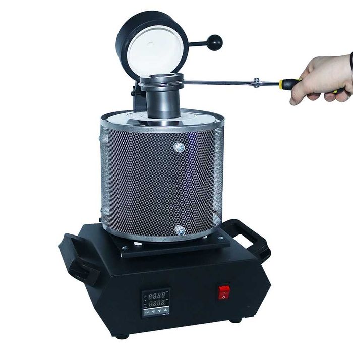 Fornalha - Forno - Máquina derreter / fundiçao metal - Prata, ouro