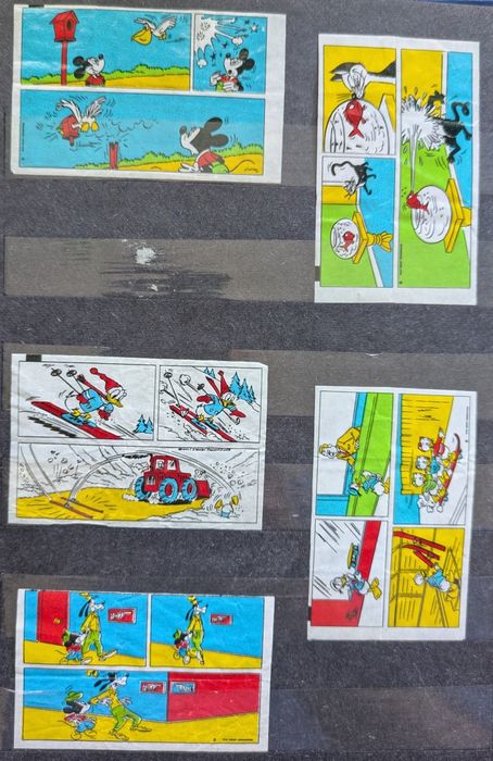 Historyjki obrazkowe z gum Donald 40szt