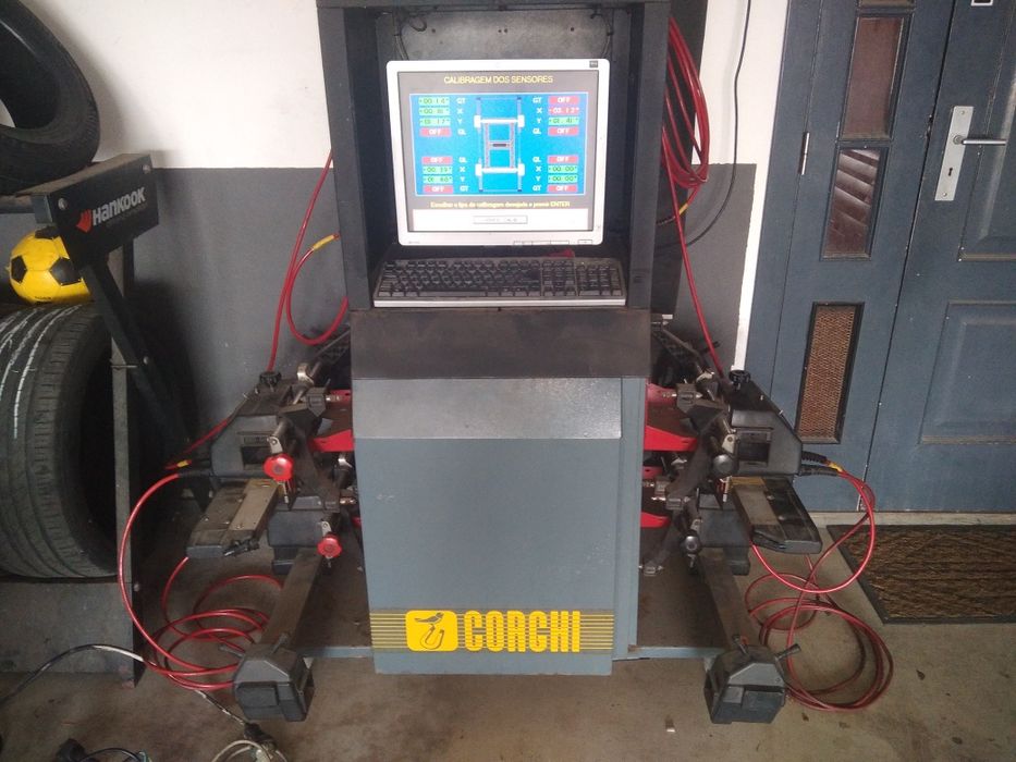 Maquina alinhar - Corghi Exact 6000