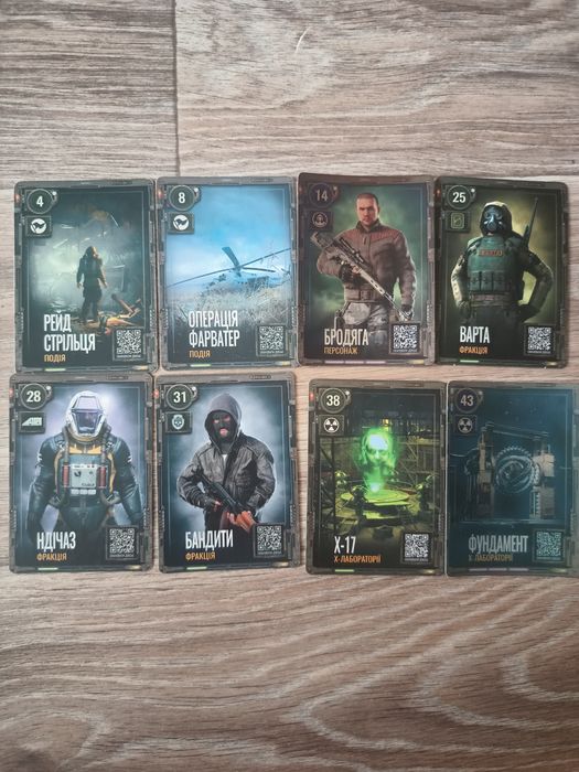 Stalker 2 колекційні картки!
