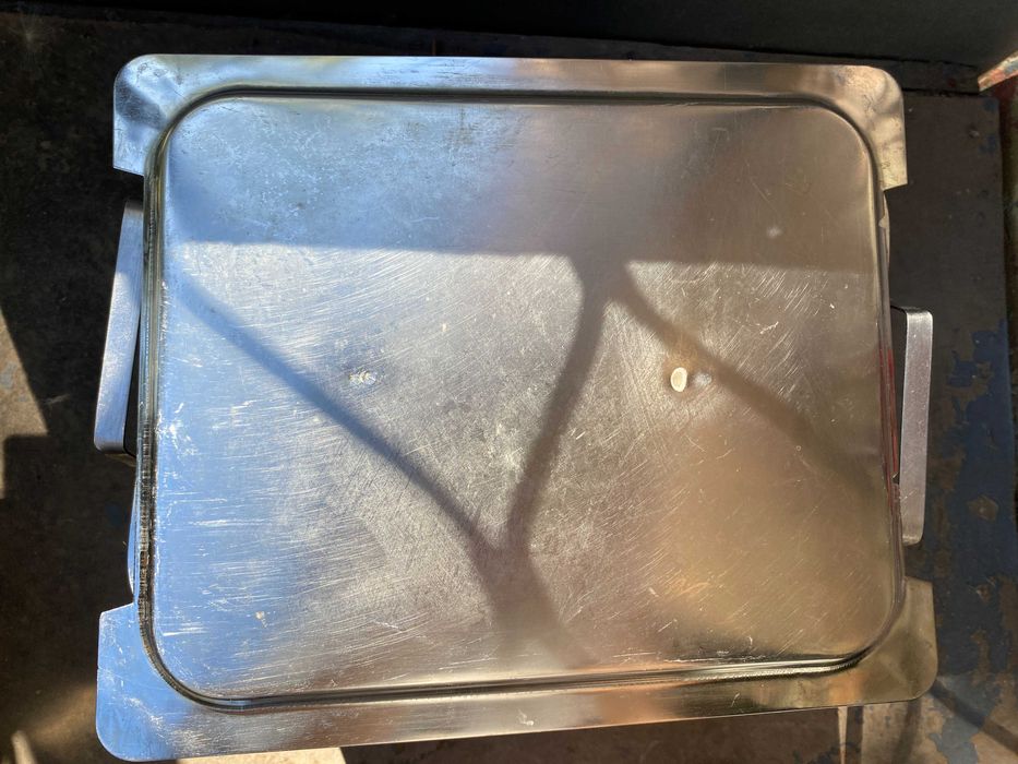 Бак пищевой прямоугольной формы нержавейка с крышкой и ручками