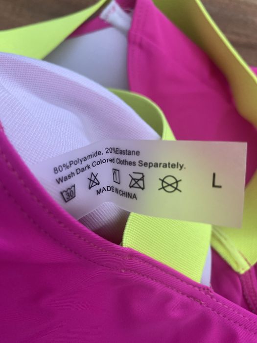 Fato de Banho Fushia novo tamanho L