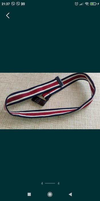 Ремінь текстильний для хлопчика, пояс