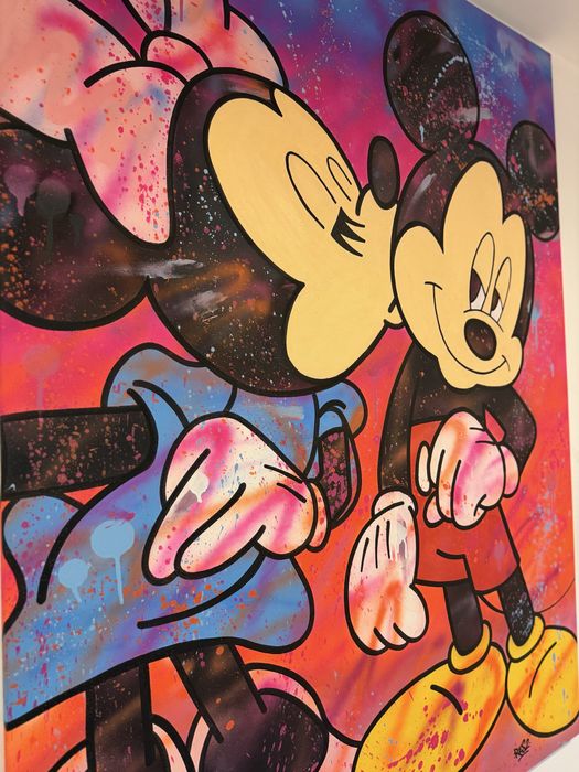 Quadro Minnie e Mickey