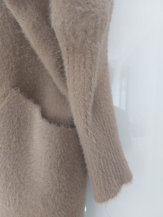 Płaszcz alpaka carmel