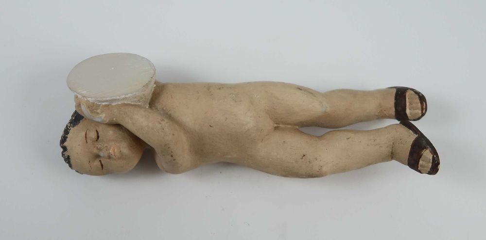 Meninos Jesus, deitado e na almofada, CADA