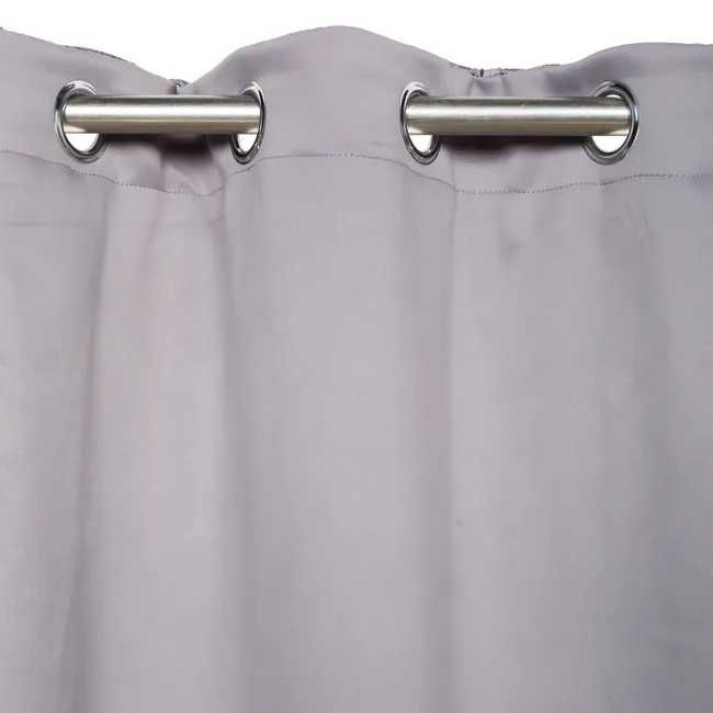 Cortinado cinco camadas CInza, isotérmico/prova de som/blackout