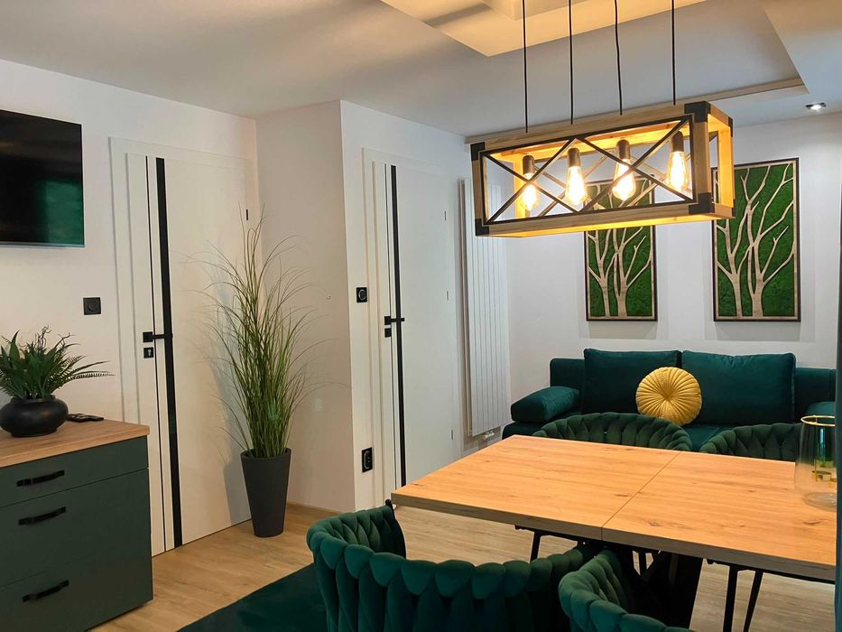Nowy dwupoziomowy Apartament 250m od Jeziora Solińskiego..Widok