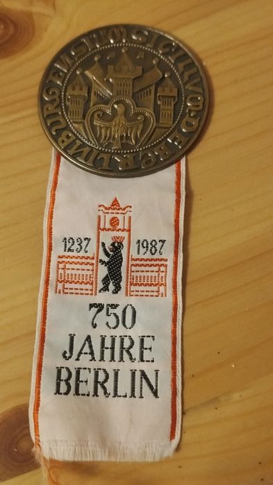 Okolicznościowy medal 750 lat Berlina
