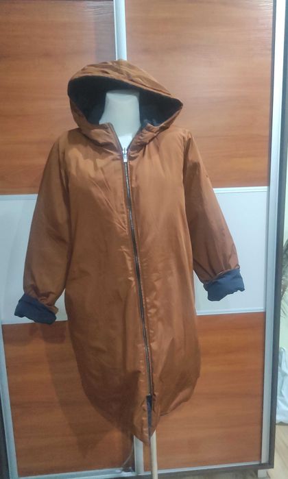 Dwustronna kurtka Lee Cooper puchowa xl XXL 42 44 Lorena 2000 Navy