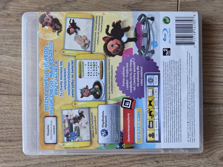 Gry na PS 3 - 4 tytuły: Sport Champions 1 i 2, Eye Pet, Book of Spells