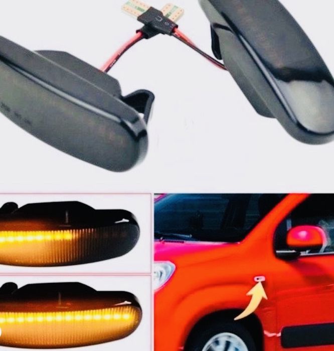 Led поворотники Fiat Punto Fiorino Multipla Nemo Bipper вантажівок