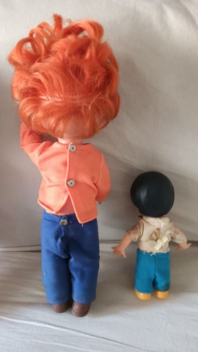 Bonecos Tom Sawyer Heidi vintage