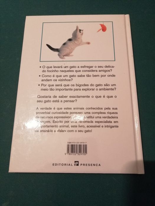 Livro “O Que É Que o Meu Gato Está a Pensar?”