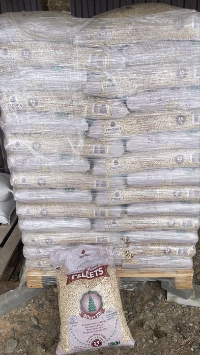 Паливні пелети - 15кг 18.000 грн тонна