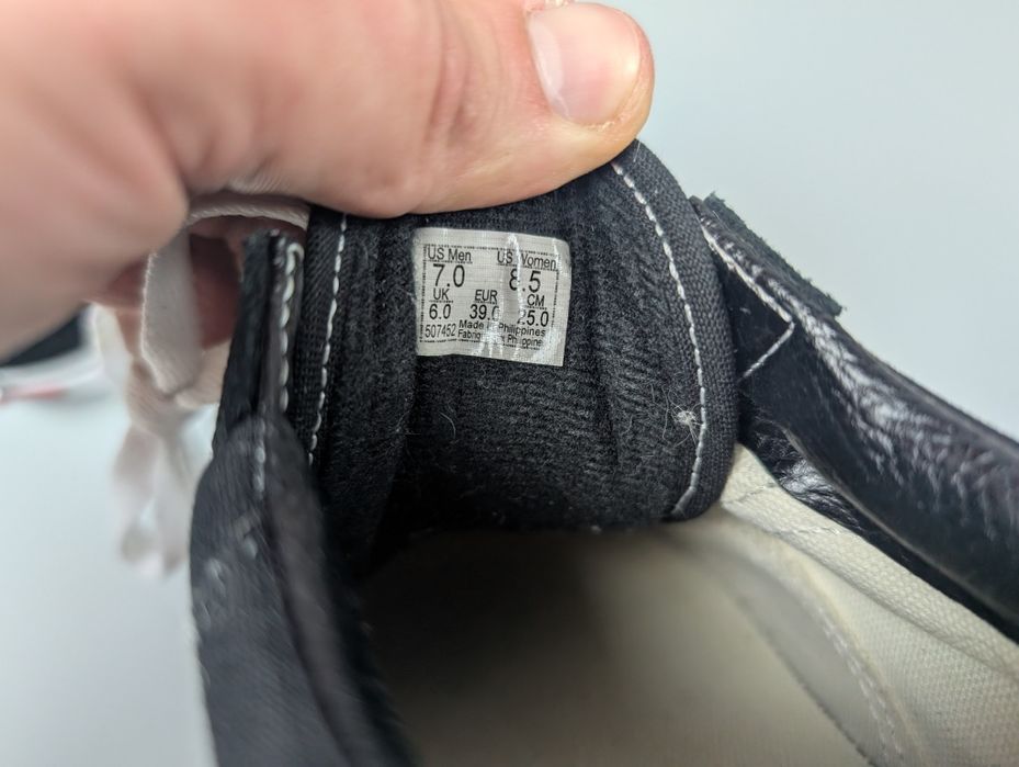 Кеди жіночі (39, 25 см) Vans Old Skool Black Оригінал