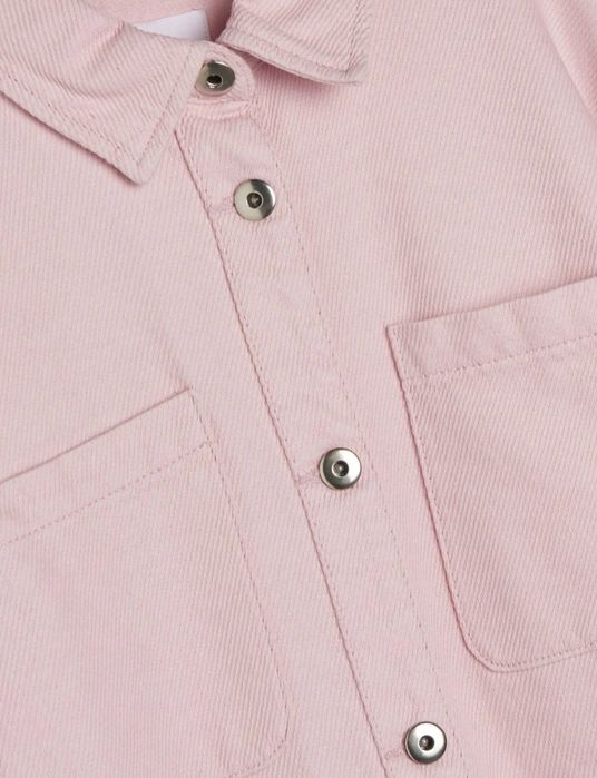 Nowa kurtka koszulowa oversize 134 dziewczynka wiosenna jesienna
