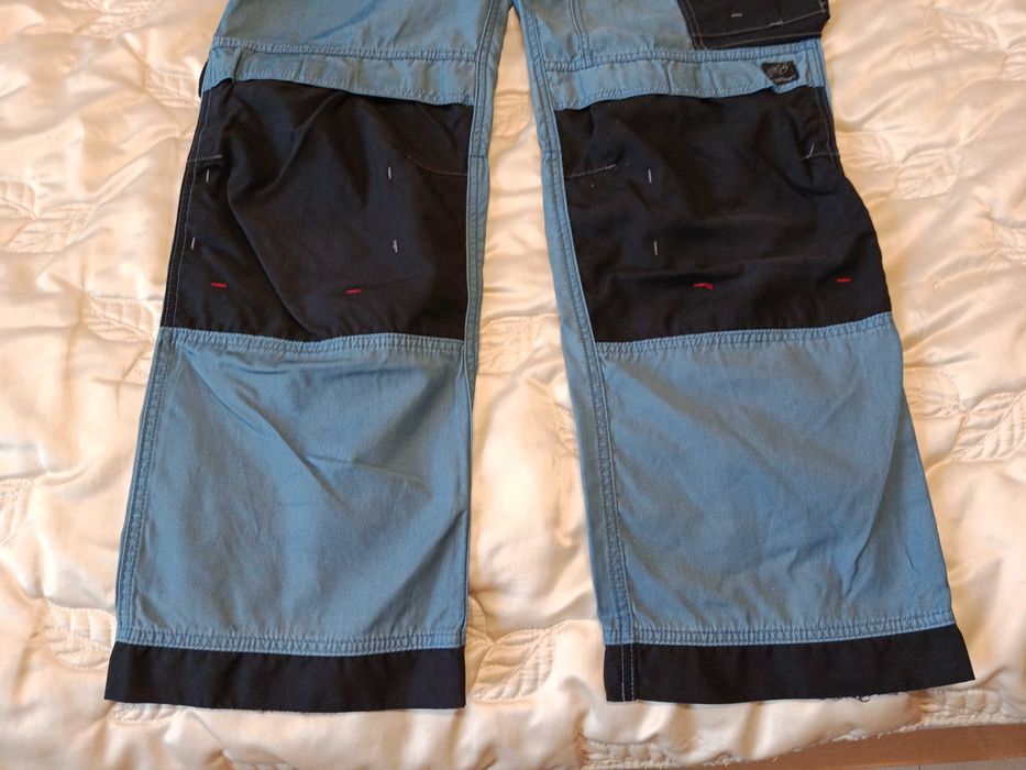 Spodnie robocze ogrodniczki Snickers Dura Twill 3312 r. 52 bdb