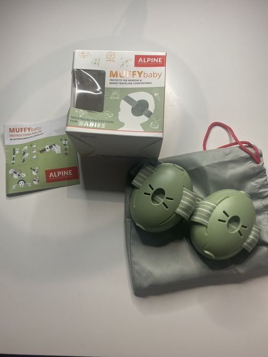 Nauszniki wygłuszające redukujące hałas dzieci niemowlęta Alpine baby