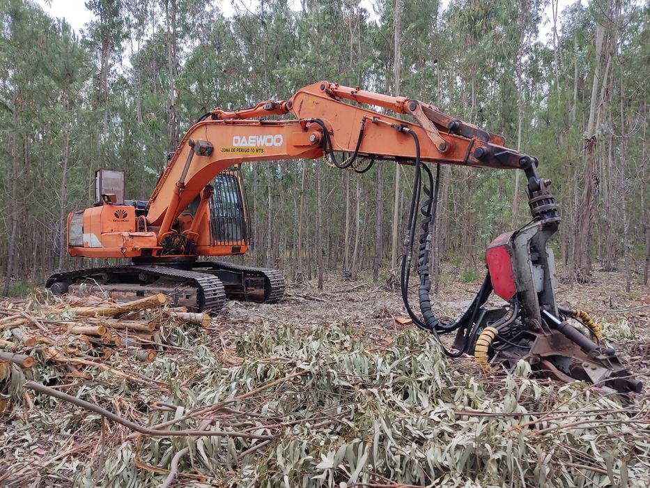 Máquina de corte florestal