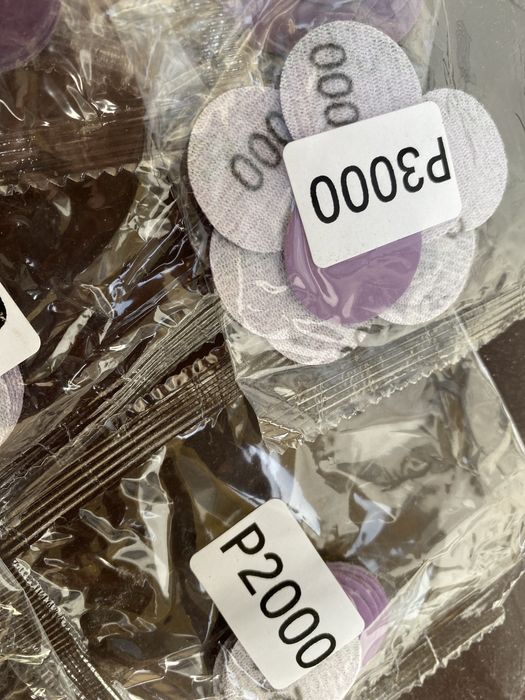 Zestaw do szlifowania polerowania reflektorów lamp krążki na rzep