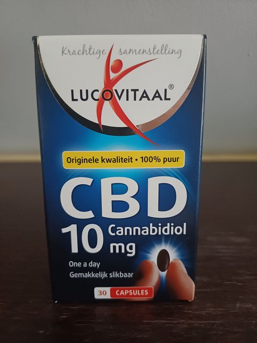 Lucovitaal Olej konopny CBD 10mg 30 Caps