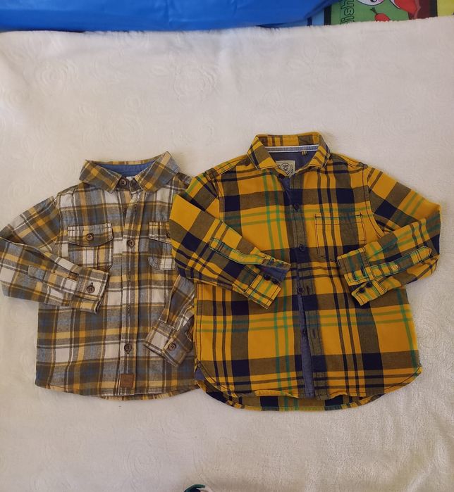 Сорочки котонові для двійні