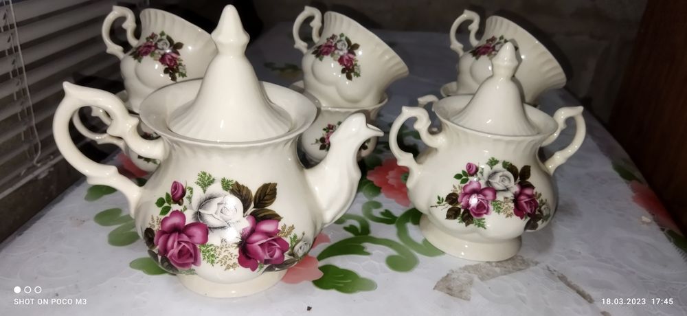 Чайный Казахский сервиз.