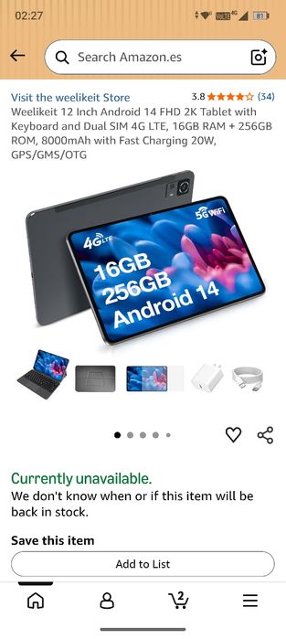 Tablet com poucos meses de uso